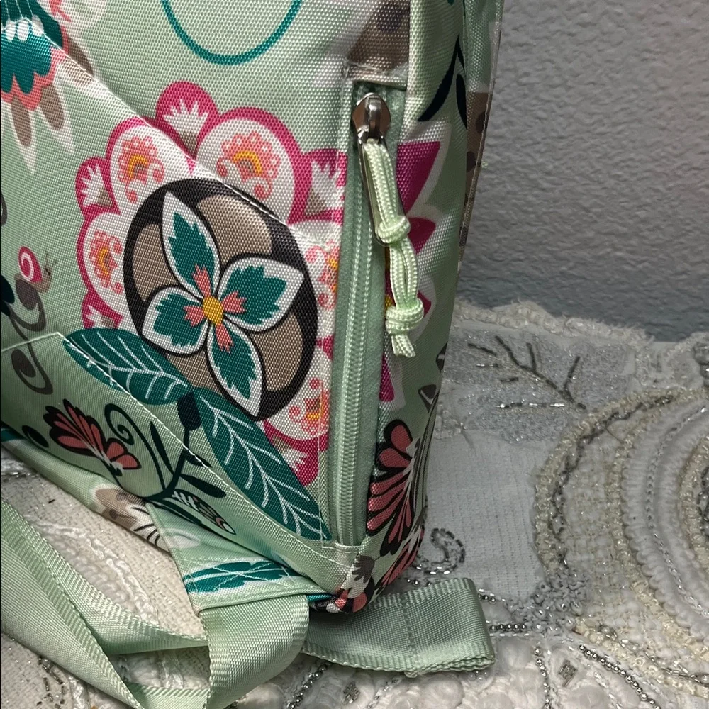 Vera Bradley Floral  Sling Back Pack